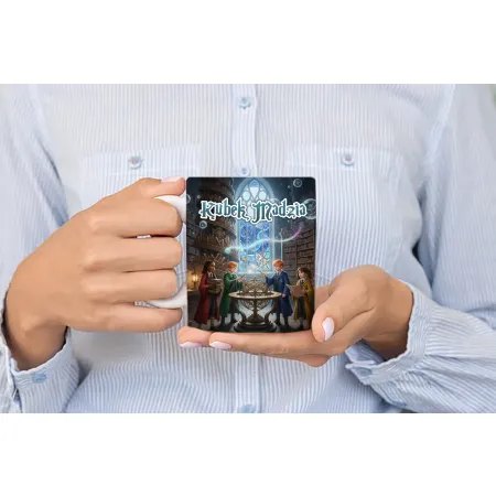 Magiczny prezentowy Kubek dla czarodzieja do szkoły magii